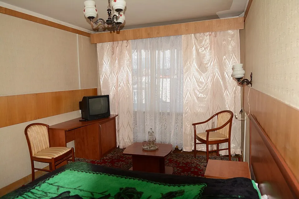 Гостиница  «Норильск»
Location: Russia, Krasnojarsk, Norilsk, Норильск, Талнахская ул., 39а
Coordinates: 69.3511963, 88.2106003
Wikimapia De